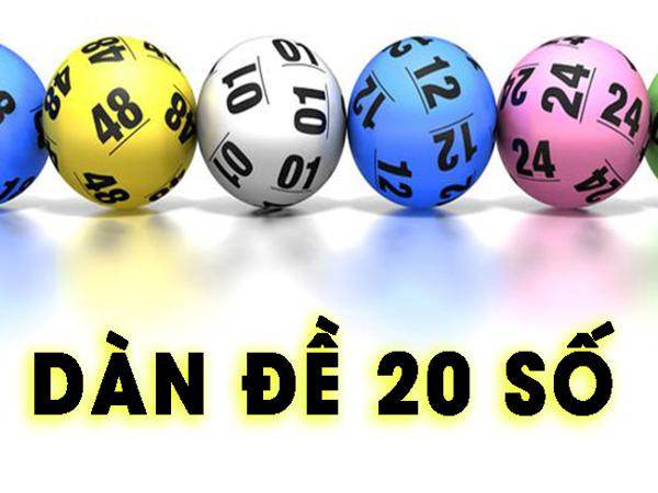 dàn số 20 số khung 3 ngày