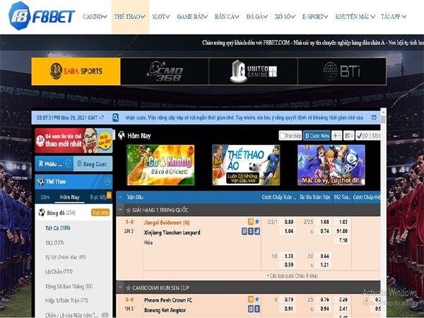 Giới thiệu cổng game F8bet