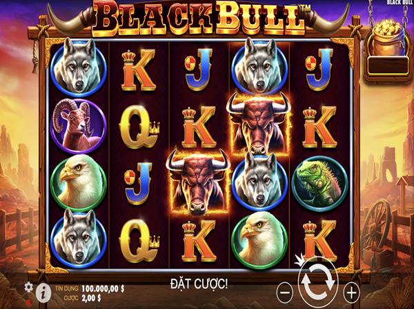 Black Bull là một tựa game thuộc danh mục nổ hũ của cổng game