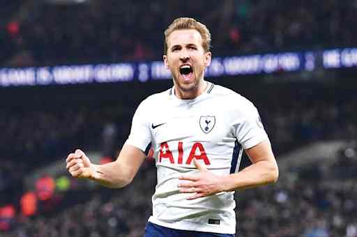 Harry Kane thành công trong màu áo Tottenham Hotspur tại Ngoại hạng Anh