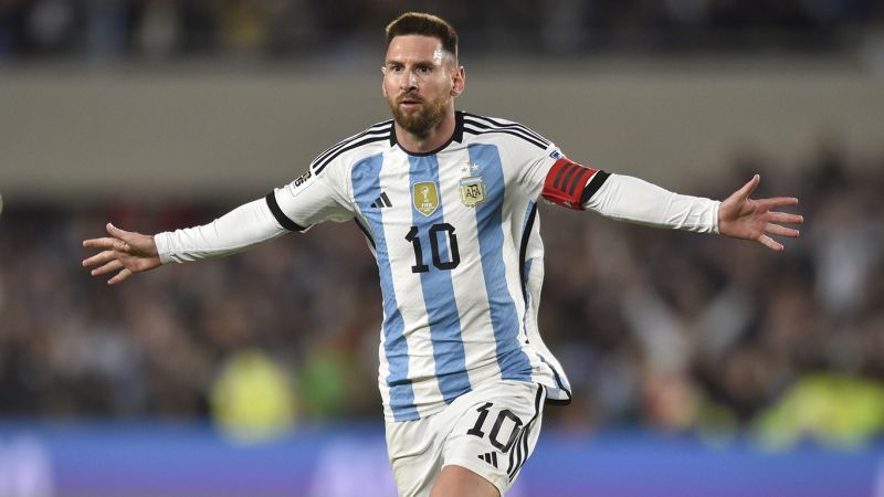 Số liệu thống kê về Lionel Messi khi thi đấu cho ĐTQG