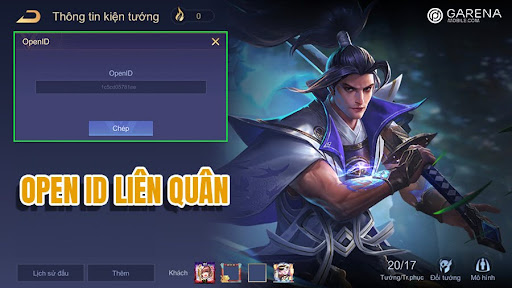 Open ID trong Liên Quân là gì?