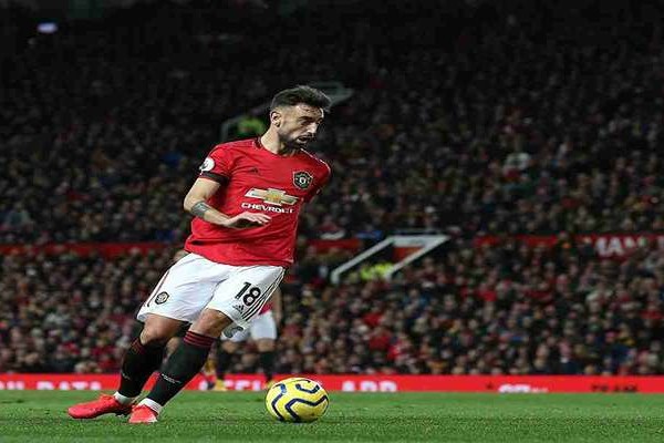 Tình huống Bruno kiến tạo nhưng đồng đội không thể tận dụng trong hiệp một Tình huống Bruno kiến tạo nhưng đồng đội không thể tận dụng trong hiệp một