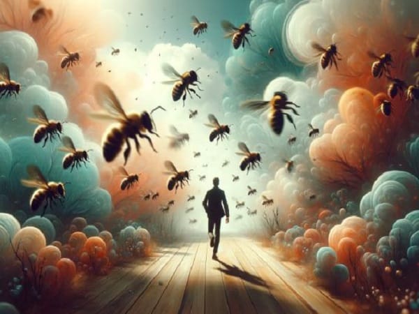 Nằm mơ thấy ong đuổi là tốt hay xấu ?