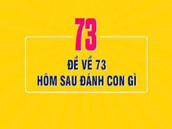 Phân tích đề về 73 hôm sau đánh gì theo kinh nghiệm