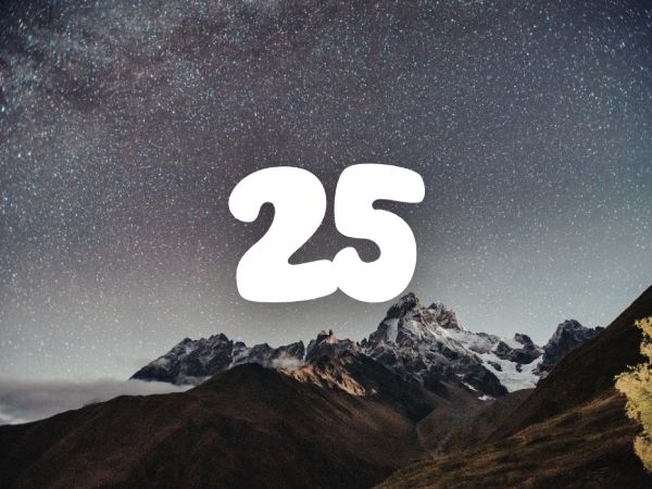 Khám phá ý nghĩa số 25 theo phong thủy chiêm tinh học