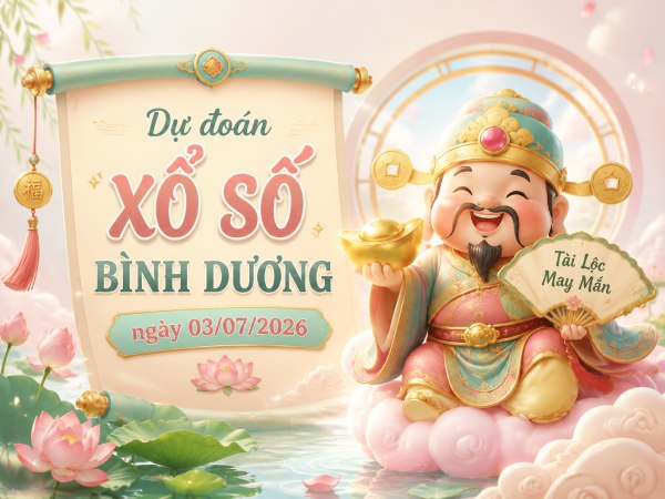 Dự đoán XSBD ngày 03/07/2026 thứ 6 chính xác nhất