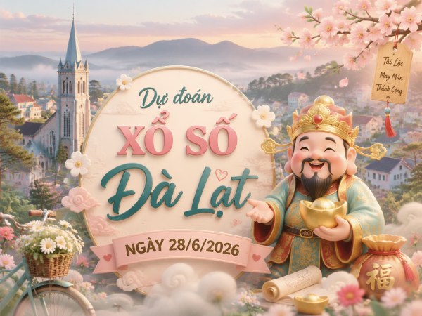Dự đoán XSDL ngày 28/6/2026 chủ nhật chính xác nhất