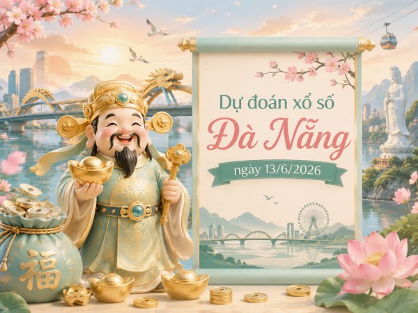 Dự đoán XSDNG ngày 13/6/2026 thứ 7 siêu chuẩn